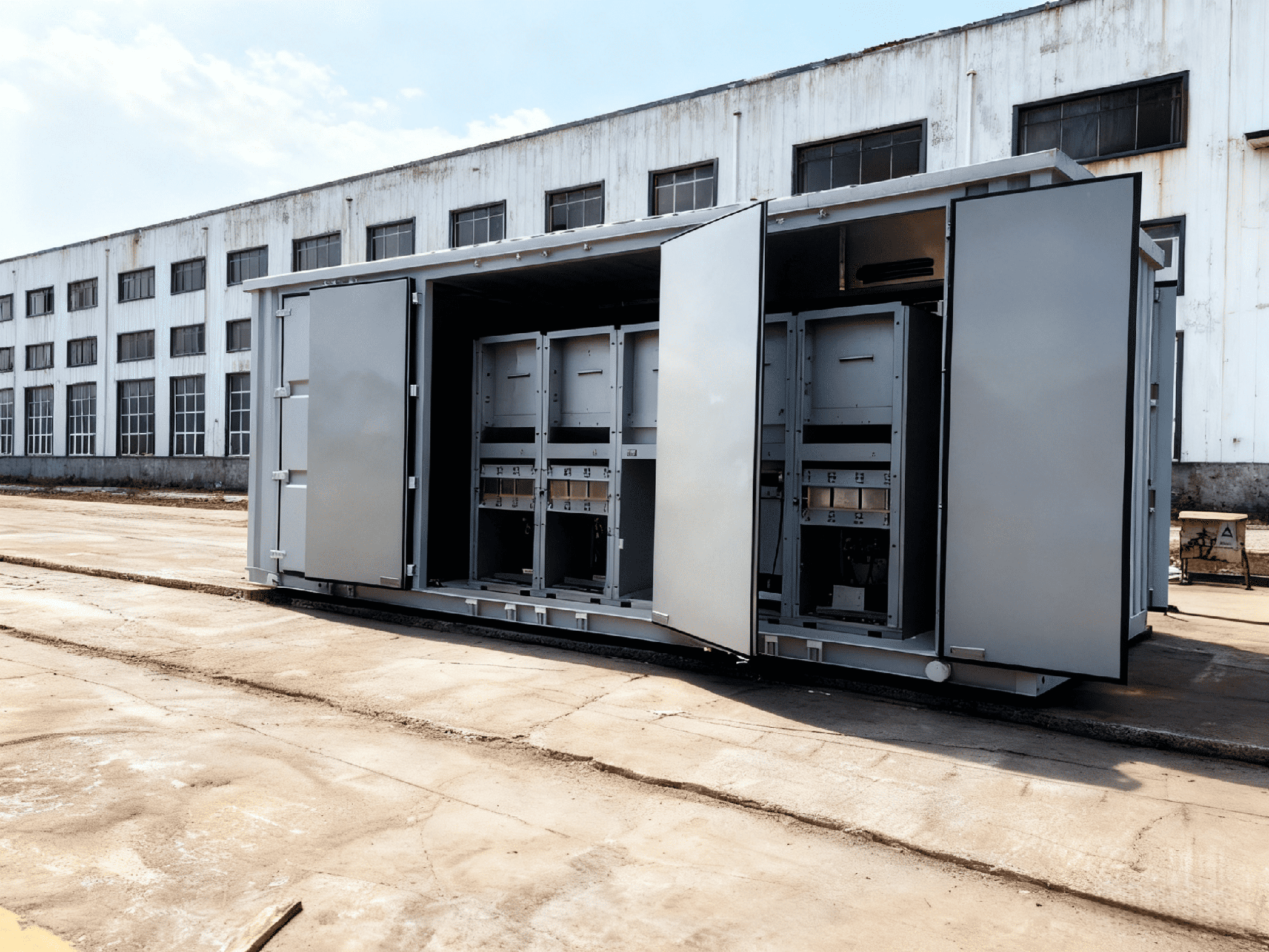 思特明多功能预制舱助力哈尔滨某国企完成年度舱体改造